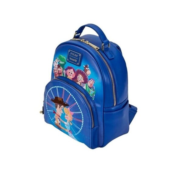 Loungefly Pixar Toy Story Woody BO PEEP Backpack Rex Potato Head Forky NWT main image 4